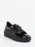 Gabor - Sneaker aus Lammleder in schwarz