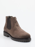 Konstantin Starke – Chelsea Boots aus Veloursleder braun