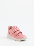 Superfit – Klettsneaker aus Veloursleder rosémetallic