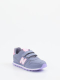 New Balance – Klettsneaker aus Textil in Lavendelgrau