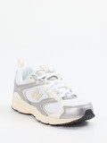 New Balance – Sneaker aus Textil in Offwhite