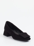 Andrea Puccini – Pumps aus Veloursleder Schwarz
