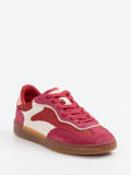 THE HOFF BRAND – Retro-Sneaker aus Veloursleder rot