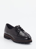 Sioux – Derby-Schnürschuh aus Lammleder Schwarz