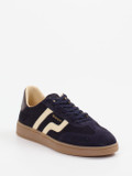 Gant – Retro-Sneaker aus Veloursleder Dunkelblau