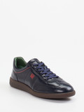 Galizio Torresi – Sneaker aus Kalbleder Dunkelblau