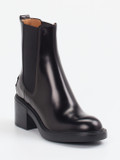 Tod's – Chelsea Boots aus Hochglanzleder Schwarz