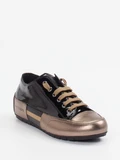 Candice Cooper - Sneaker aus Lackleder in schwarz