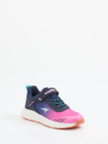 Kangaroos – Kinder-Sneaker aus Textil in Pink-Blau