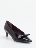 Roberto Festa – Pumps aus Hochglanzleder Schwarz