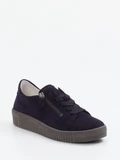 Gabor - Sneaker aus Veloursleder in blau