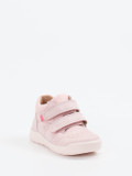 Superfit – Klett-Sneaker aus Nubukleder in Rosa
