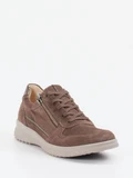 Ganter - Schnürschuh aus Veloursleder in braun