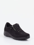 Waldläufer – Schnürschuhe aus Stretch mit Komfortsohle