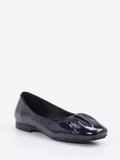 Andrea Puccini – Ballerinas aus Lackleder dunkelblau