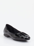 Andrea Puccini – Ballerinas aus Lackleder Schwarz
