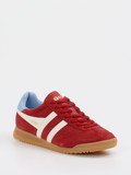 Gola – Retro-Sneaker aus Veloursleder dunkelrot