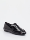 Konstantin Starke – Loafer aus Hochglanzleder schwarz