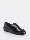 Konstantin Starke – Loafer aus Hochglanzleder schwarz