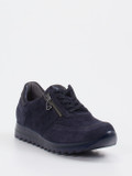 Waldläufer – Komfort-Sneaker aus Veloursleder Dunkelblau