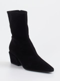 Kennel & Schmenger – Ankle Boots aus Veloursleder schwarz