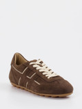 Hogan – Retro-Sneaker aus Veloursleder braun