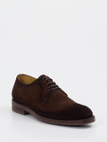 Magnanni - Schnürschuh aus Veloursleder in braun