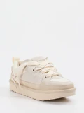 UGG - Sneaker Lo Lowmel aus Veloursleder in weiß