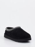 UGG – Hausschuh-Clog aus Veloursleder schwarz
