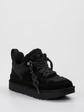 UGG - Sneaker M Lowmel aus Veloursleder in schwarz
