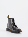 Dr. Martens – Combat Boots aus Synthetik mit Glitzer