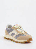 Gant – Retro-Sneaker aus Veloursleder beige