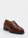 Konstantin Starke – Loafer aus Kalbleder Dunkelbraun