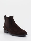 Lloyd – Chelsea Boots aus Veloursleder dunkelbraun