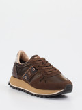 Blauer – Sneaker aus Veloursleder mit Glitzerdetails