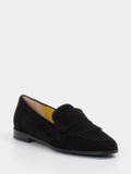 Truman's – Loafer aus Veloursleder Schwarz