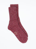 Alto Milano – Freizeitsocken aus Textil in Beerenrot
