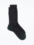 Alto Milano – Crew-Socken aus Textil mit Animalprint