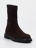 Konstantin Starke – Stiefeletten aus Stretch in Braun
