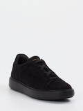 Officine Creative – Sneaker aus Veloursleder Schwarz