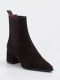 Konstantin Starke – Chelsea Boots aus Veloursleder Braun
