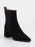 Konstantin Starke - Stiefelette aus Veloursleder