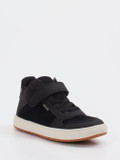 Vado – Mid-Top-Sneaker aus Veloursleder schwarz