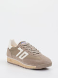 Back 70 – Sneaker aus Veloursleder und Nylon taupe