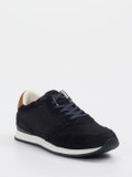 Lloyd – Sneaker aus Kalbleder und Veloursleder navy