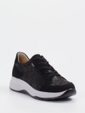 Finn Comfort – Komfort-Sneaker aus Nubukleder schwarz