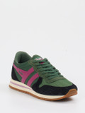 Gola – Retro-Sneaker aus Mesh und Veloursleder grün