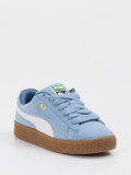 Puma – Sneaker aus Veloursleder in Hellblau