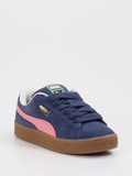 Puma – Sneaker aus Veloursleder in Dunkelblau