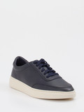 Boss – Sneaker aus Kalbleder Dunkelblau